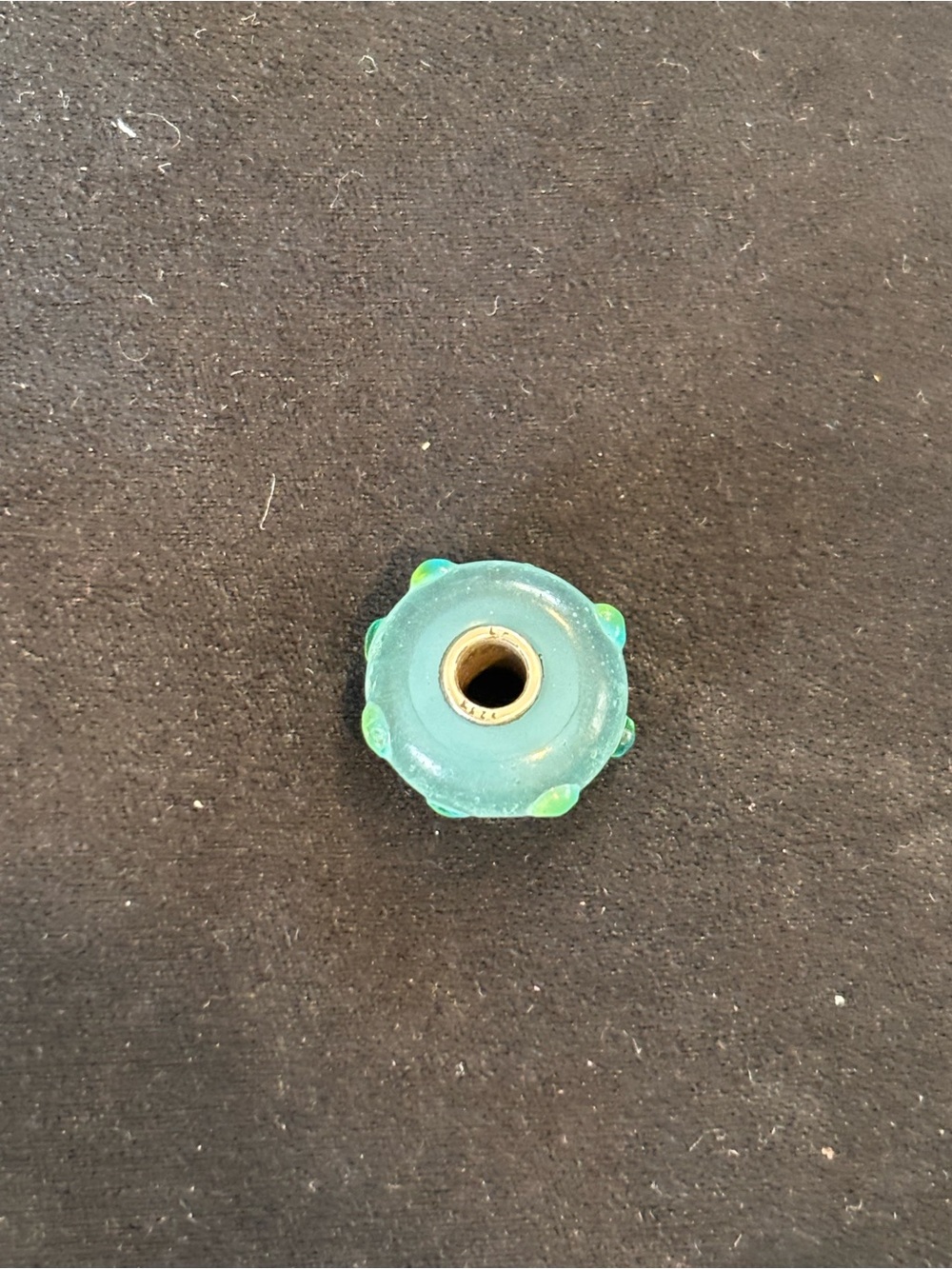 Ice Blue Bud Trollbead